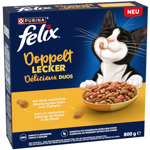 Felix Doppelt lecker piletina i puretina - 2 x 800 g Slike