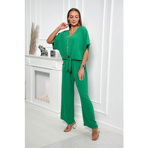 Kesi Set of blouses with trousers green Slike