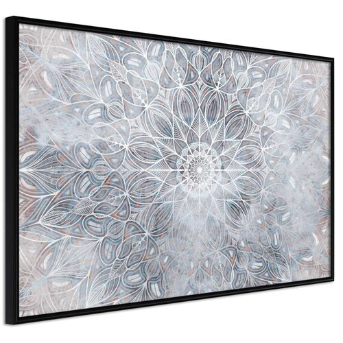  Poster - Winter Mandala 90x60 Slike