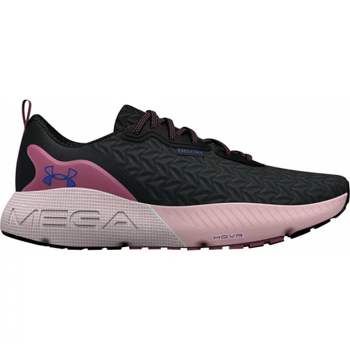 Under Armour Women's UA HOVR Mega 3 Clone Running Shoes Black/Prime Pink/Versa Blue 37,5