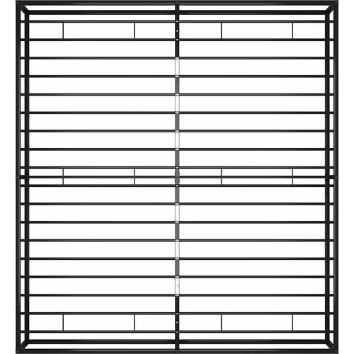  Okvir za krevet crni metalni 140 x 200 cm Slike