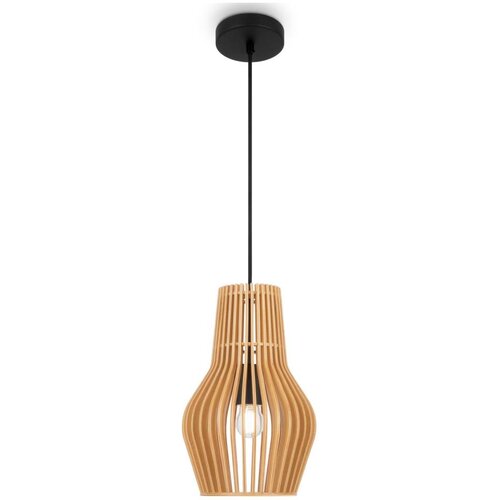 MAYTONI MOD191PL-01W - Luster na sajli ROOTS 1xE27/40W/230V &amp;Oslash; 20 cm bež Slike