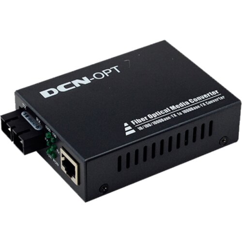 Dcn gigabit ethernet 10/100/1000Mb/s fiber wdm TX=1550nm single-mode konverter dometa do 20km preko 1 fiber vlakna, jumbo frame 10K, lfp funkcija, 802.3u/802.3ab, sc konektori (-OPT-MC-3201S20 / 3200S20B) Cene