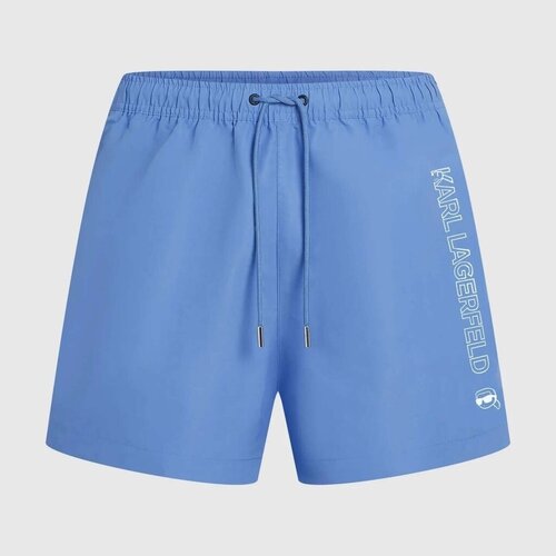 Karl Lagerfeld Kopalke / Kopalne hlače IKON SHINE SHORT BOARDSHOR Modra Cene