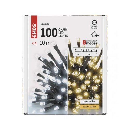 Emos LED svetlosni lanac 2 ul 100 LED 10m MTG-D4AL05 Slike