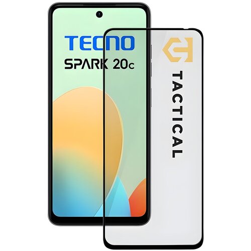TACTICAL Glass Shield 5D staklo za Tecno Spark 20c - Crna KP30836 Slike