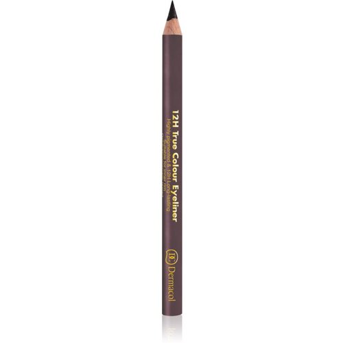 Dermacol True Colour Eyeliner dolgoobstojni svinčnik za oči odtenek 10 Slike