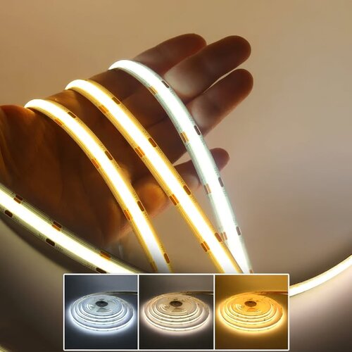  CCT COB LED traka 608 LED/m IP20 Cene