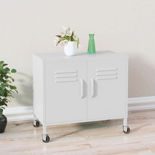 vidaXL Ormarić za pohranu bijeli 60 x 35 x 49 cm čelični Cijene