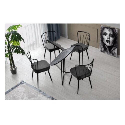 Hanah home trpezarijski sto iaprak - 1201 Slike