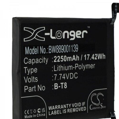 VHBW Baterija za Vivo IQOO 9 Pro, B-T8, 2250 mAh Slike