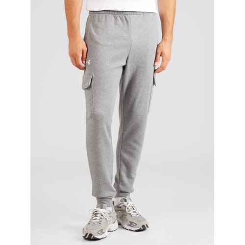 Under Armour &amp;Scaron;portne hlače &amp;#039;Rival&amp;#039; pegasto siva / bela Slike