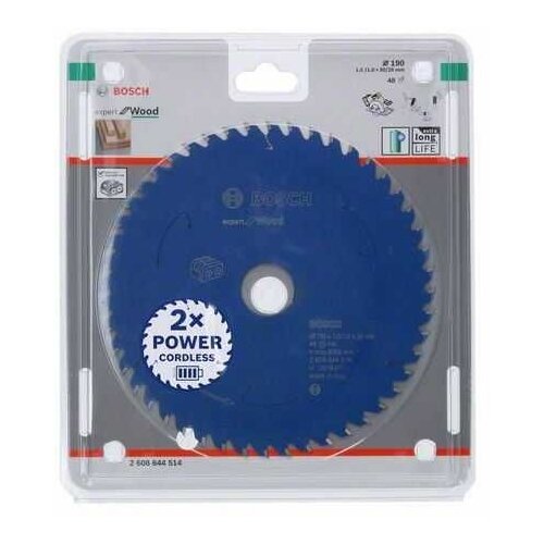 Bosch expert for wood list kružne testere za akumulatorske testere 190x1.5/1x30 T48 2608644514 Cene