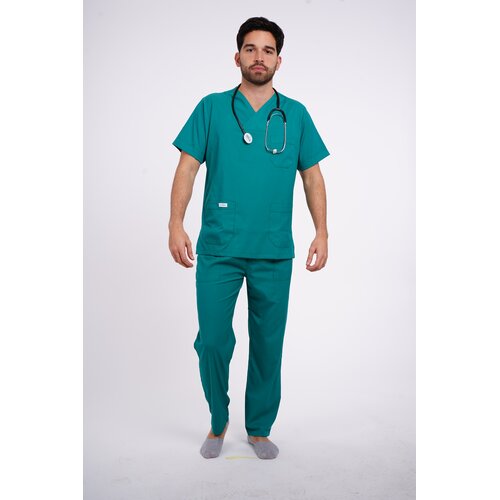 Pureboks Mu&scaron;ki komplet medicinske uniforme, Zeleni Cene