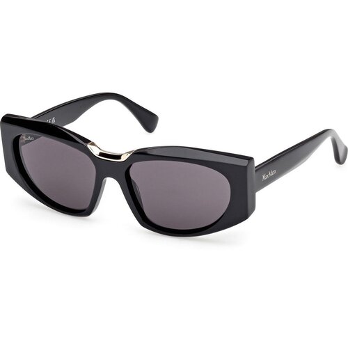 Max Mara Spark 8 MM0144 01A ONE SIZE (56) Črna/Siva Slike