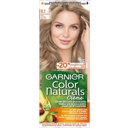 Garnier Color Naturals boja za kosu 8.1 Slike