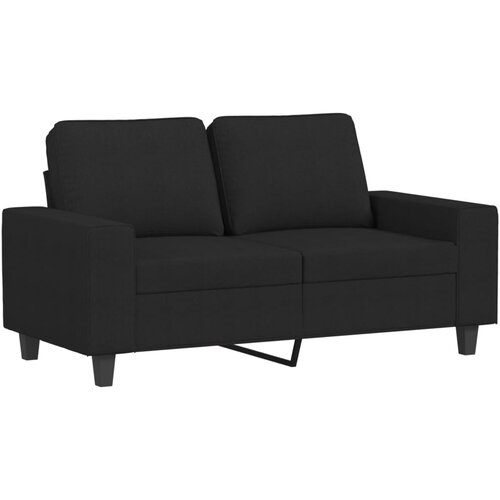 Maison Chic Dvosed kavč - Sofa - Kanape črn 120 cm blago, (21726910) Cene