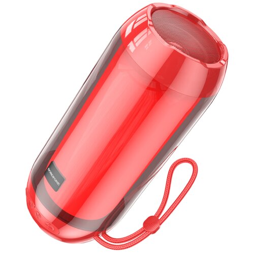 Borofone Zvučnik BLUETOOTH BR25 Crazy sound colorful luminous FM, TF card, U disk, TWS red Cijene
