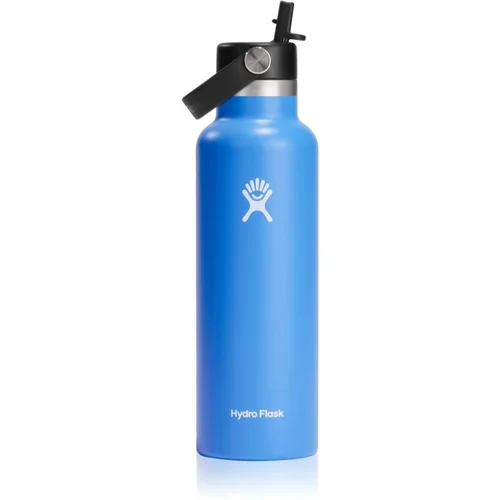 Hydro Flask Standard Mouth Straw Cap termovka barva Blue 621 ml