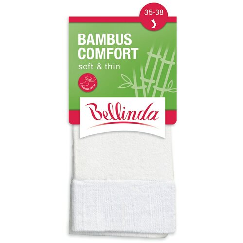 Bellinda BAMBOO LADIES COMFORT SOCKS - Classic Women's Socks - Black Cene