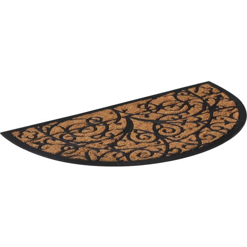 Maison Chic Preproga, Rug polkrožen 45x75 cm guma in kokosova vlakna, (22121443) Cene