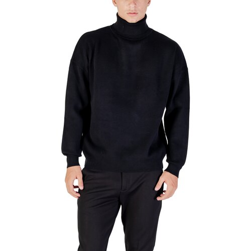 Antony Morato Puloverji STUTTGART RELAXED FIT MMSW01545-YA500082 Črna Slike