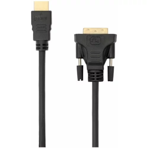 S Box SBOX izredno kvaliteten HDMI - DVI kabel za digitalno multimedijsko povezavo, za priklop HDMI naprave na DVI zaslon (TV, monitor...), dolžine 2m...