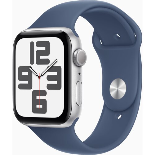 Apple Watch SE GPS 40mm Silver Denim Band M/L, (21454626) Cene