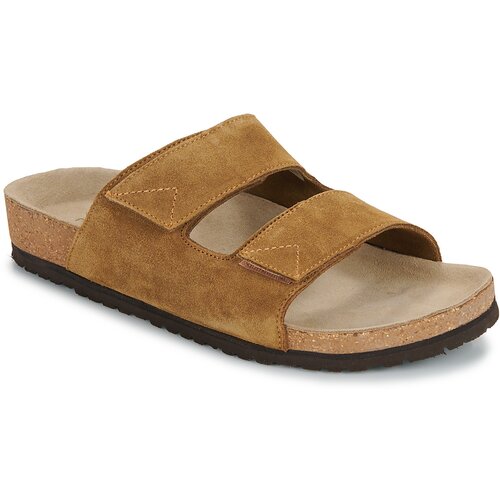 Selected SLHBASTIAN SUEDE STRAP SLIDER B Smeđa Slike