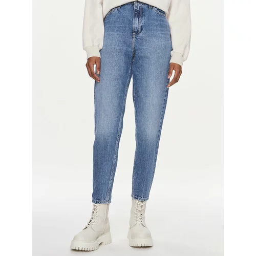 Calvin Klein Jeans Jeans hlače J20J221682 Modra Mom Fit