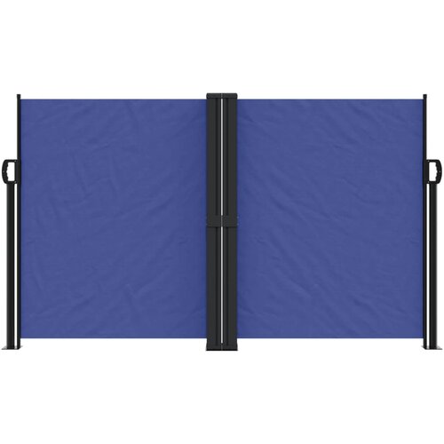  Uvlačiva bočna tenda 140 x 1000 cm plava Slike