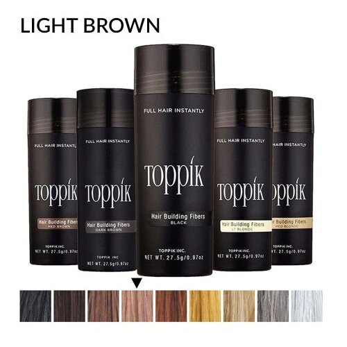 Other Toppik lasna vlakna, Light Brown/ Svetlo rjava (veliki 27.5 g, do 50 nanosov) Slike