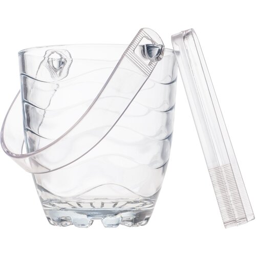 KADAX Vedro za led Steklena posoda s kleščami Klešče za led 1000 ml 1 l, (5000354606) Cene