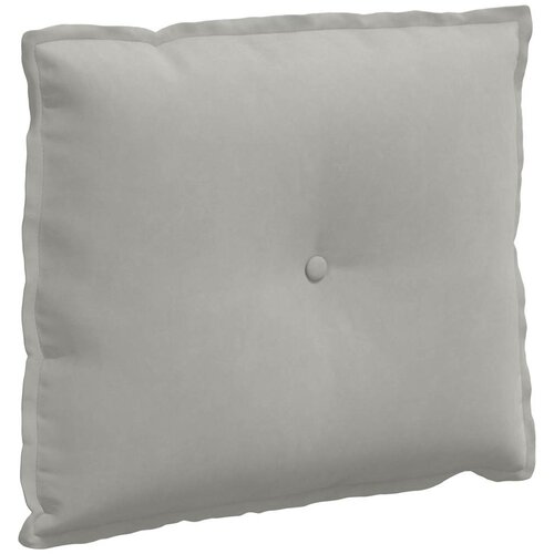 vidaXL Poglavni vzglavnik Svetlo siva 60 x 50 cm Mikrofiber tkanina, (5000278281) Cene