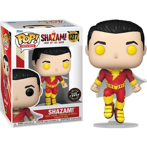 Funko POP figure DC Comics Shazam Fury of the Gods Shazam Chase Cene