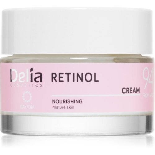 Delia Cosmetics Retinol Nourishing Day Cream hranilna dnevna krema z retinolom 50 ml Slike