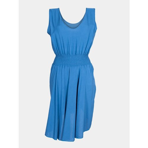 Yoclub Woman's Women's Short Summer Dress UDK-0006K-A200 Navy Blue Slike