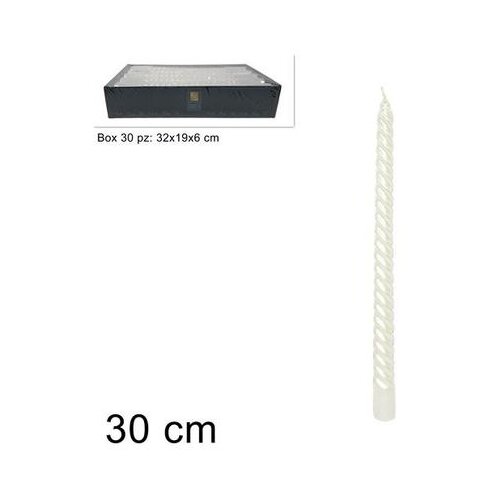  SVIJEĆA 30 CM BIJELA Slike