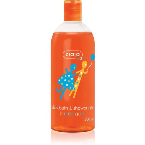 Ziaja kids kupka &amp;amp; gel za tu&amp;scaron;iranje s mirisom žvakaće gume 500ml Slike