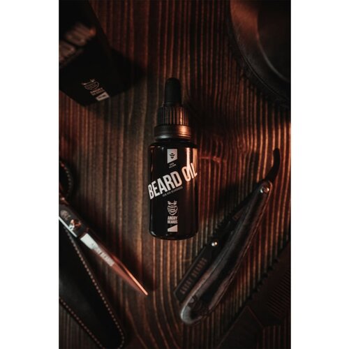 Angry Beards Jack Saloon Beard Oil olje za brado 30 ml Slike