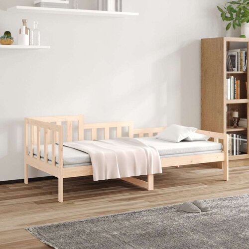  Dnevni krevet bez madraca 80 x 200 cm od masivne borovine - Prirodna 80 x 200 cm Cijene