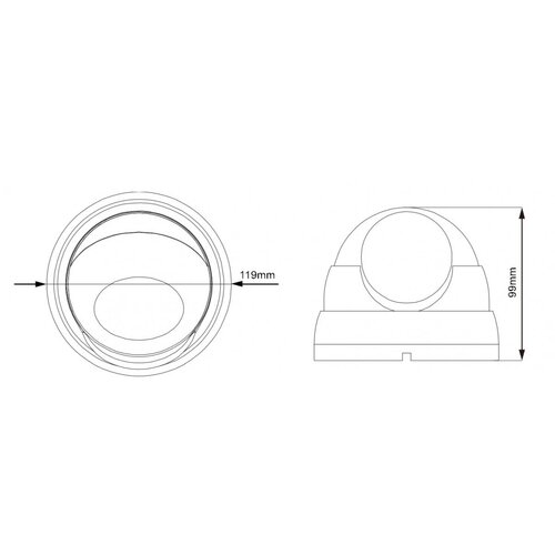 Avtech Komplet kamer 1x NVR AVH1109 in 8x 5MPX IP Dome kamera DGM5406ASE + 8x UTP kabel 1x RJ45 - 1x RJ45 Cat5e 15m!, (20653028) Slike