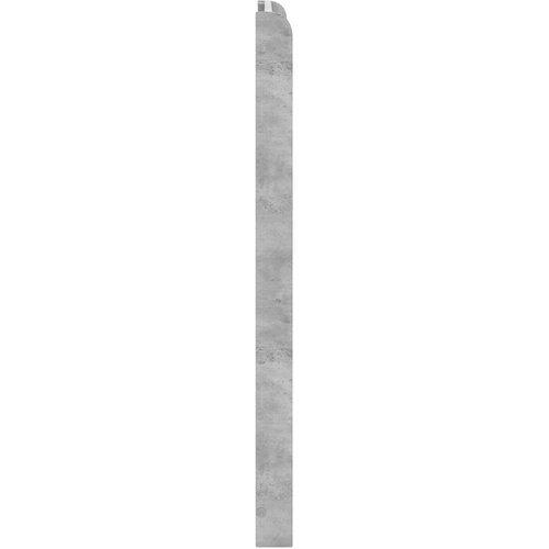 Uzglavlje Betonska siva Konstruirano drvo 97 x 7 x 100cm Slike