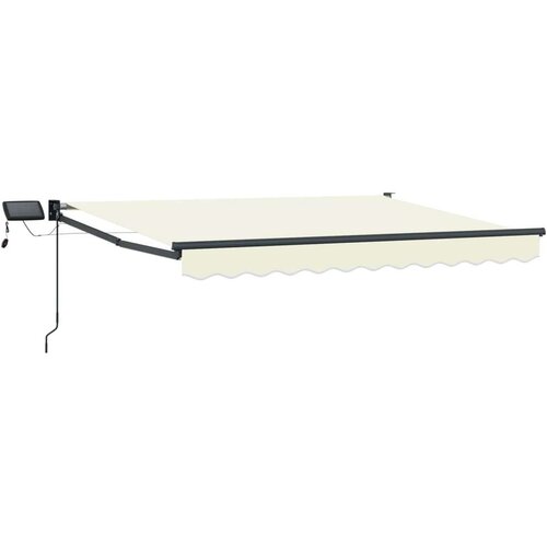 Ručna zlačivna tenda s LED diodama Krema 2 5 x 2 m - Antracit Krema 2 5 x 2 m Cijene