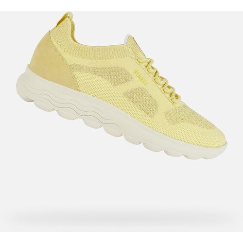 Geox Yellow women&amp;#039;s sneakers Spherica - Women&amp;#039;s Slike
