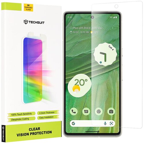 Techsuit Clear Vision Glass kaljeno staklo za Google Pixel 7 &ndash; Prozirno Cijene