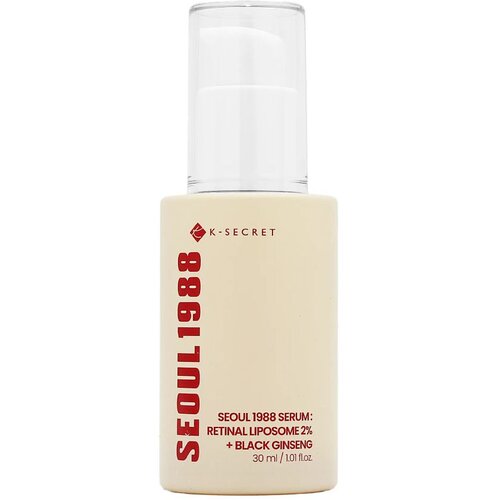 KSECRET SEOUL 1988 Serum: Retinal Liposome 2% + Black Ginseng - 30 ml Cene