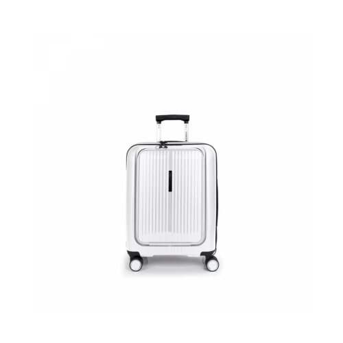 Gabol kofer mali (kabinski) sa odeljkom za laptop pro&amp;scaron;irivi 40x55x22/25cm brooklyn 41,7/47,4 l-3,1 kg bela Slike