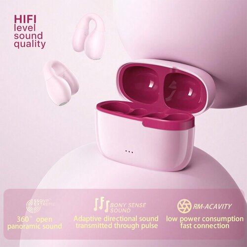  bluetooth slusalice remax enchanter series cozybuds W11 roze Cene