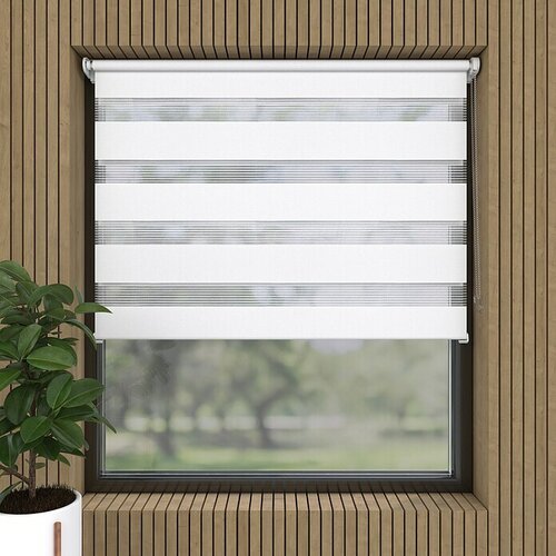 EXPO AMBIENTE Dvostruka rolo zavjesa Mini (Š x V: 75 x 150 cm, Bijele boje) Cijene